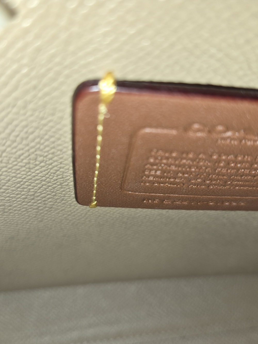 Coach Charlie Carryall 28 Taupe Crossbody/Shoulder With Dust Bag - Picture 5 of 5